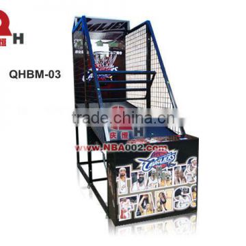 QH coin operated basketball arcade game machine