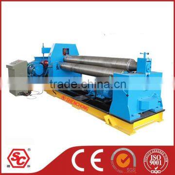 SW11X-B-20X3000 Mechanical Level Down three roller Rolling Machine