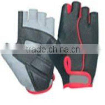 Pakistan Best Quality Leather Cycle Gloves