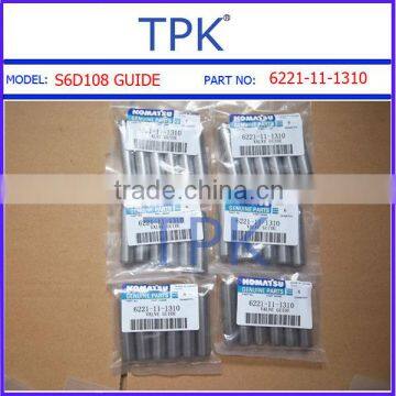 Komatsu S6D108-1 SA6D108-1 S6D108 SA6D108 Valve Guide, 6221-19-1311