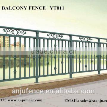 Power coating of Balcony grill designs / balcony fence YT011