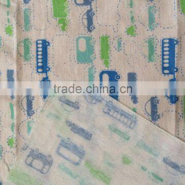 100% Cotto Flannel Print Babydiaper photo-5