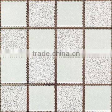 300x300mm mosaic ceramic grid floor tile color