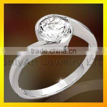 Engagement Wedding Ring for Women New Model Silver Rings Models photo-6