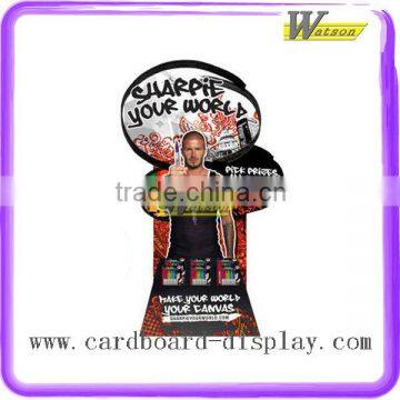 New Fashion Cardboard Corrugated Paper Standee Display