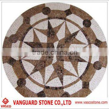 Waterjet Marble Medallion Floor Pattern