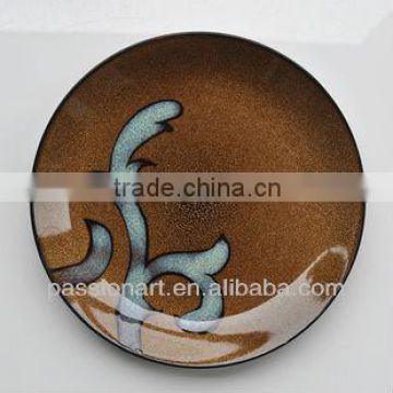 Golden Hand Paited Ceramic Plates