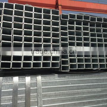 hot rolled square steel galvanized pipes