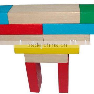Wooden Toy Building Blocks Children Wooden Building Blocks Toys photo-3