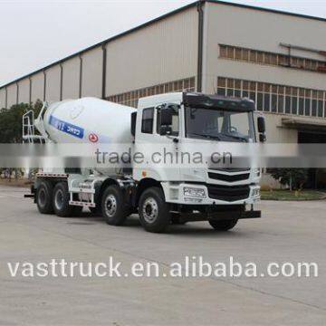 8x4 concrete mixer truck volume is 7.6cbm at reasonable price