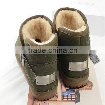 Australia New Fashion Lightweight Funky Snow Dark Green Woman Boot photo-4