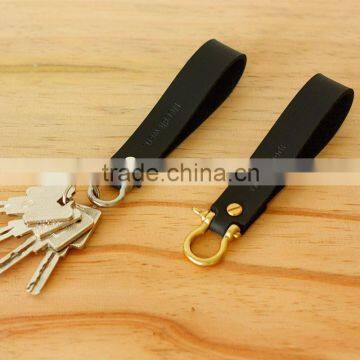 Genuine leather keys or car keys chain holder for lovers