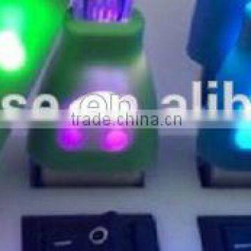 Fashional Smile Face USB Data Cable Led Charging Cable for Iphone 5 photo-6