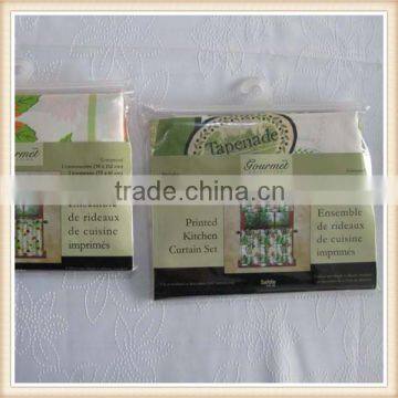 Factory Supply Fancy christmas kitchen curtains