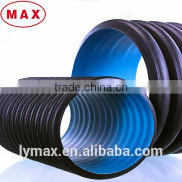 Good Quality HDPE Double Wall Corrugated Pipe for Outdoor Underground Drainage