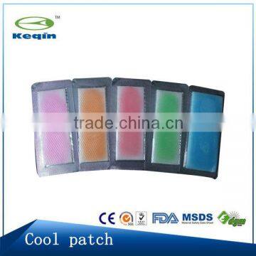 CE Approved gel cooling sheet /gel patch