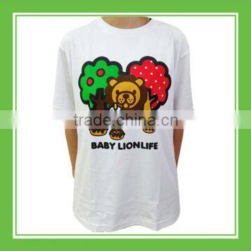 Special Products Bros Baby Lion Forest Donuts Unisex Cotton Printed White Summer Tee Comfortable Short Sleeve New Design