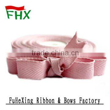 wholesale pink taffeta ribbon for garment cloth