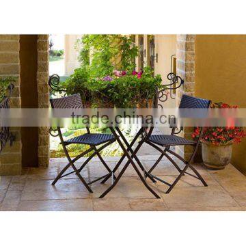 OMI 3-piece Aluminum Folding Dining Set