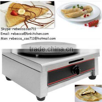 Counter top 1 plate gas pancake maker / crepe maker