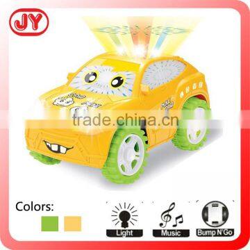 Funny BO plastic toy car flashing lights