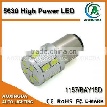 Very reliable 5630 17W 10~30V no polarity high intense 1157 BAY15D car LED bulb