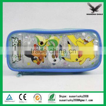 China manufacture printed vinyl pencil bag