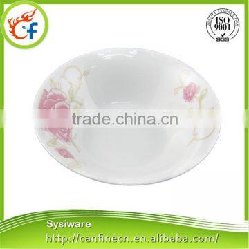 Wholesale High Quality Corelle Ceramic Dinnerware Used Restaurant ,heat Resistant Porcelain Ceramic Salad Bowl
