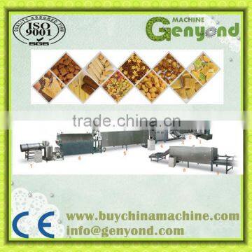 Corn flakes/breakfast cereals processing equipment / pellet snacks food machine