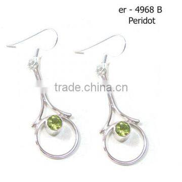 925 silver jewelry gemstone earrings wholesale Indian jewelry Handmade jewelry