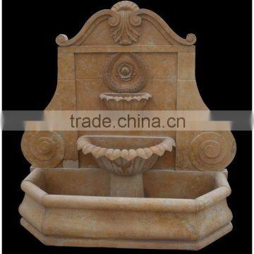 Garden Decoration Natural Stone Wall Mounted Fountain