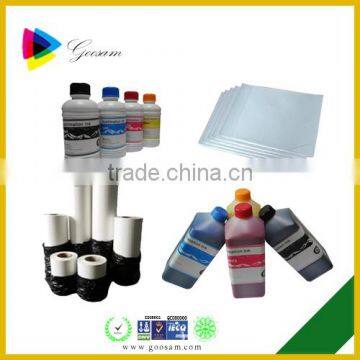 compatible sublimation refill ink for epson for Cotton Fabric/Mug/Leather/PVC/pottery and porcelain printing
