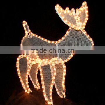 The 2014 3d christmas lighting deer