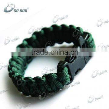 survival bracelet whistle clasp rope survival paracord bracelet multifunction bracelet