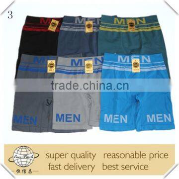 Seamless Spandex Fashion Design Boxer for Men