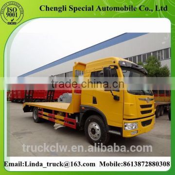 China manufacturer FAW 4x2 drive wheel 10ton low bed truck