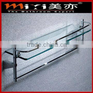 glass rack with towel bar