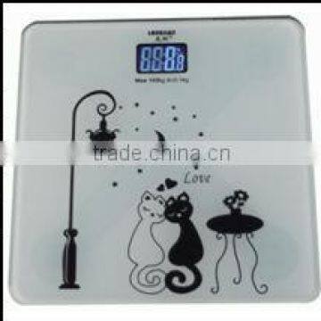 hot selling 180kg/396lb digital weighing scale bathroom scale