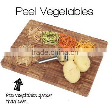 Ultra Sharp Stainless Steel Julienne Peeler Vegetable Slicer Julienne Slicer Kitchen Tool Kitchen Gadget photo-3