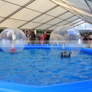 hot sale customized walking water ball pool commercial grade