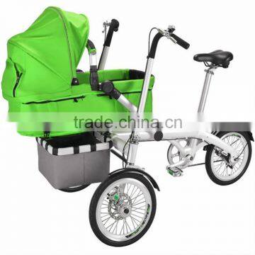 Factory Price Car Seat 2 In 1 Mother And Baby Bicycle Travel System Stroller Bike