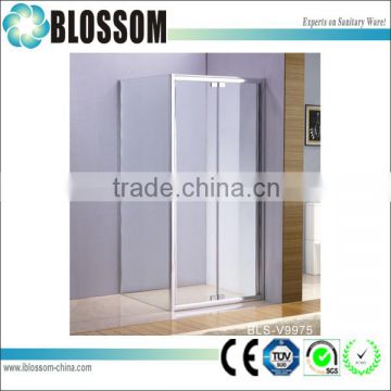 China wholesale bi-fold aluminum profile shower doors