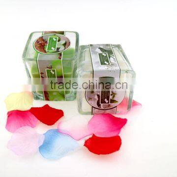 7*8 Flat Top Soy Candles in Glass Candle Holders Oblong Type for Decoration photo-3