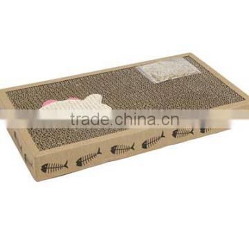 2016 new design cat toys cat scraching board