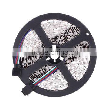 AC100-240V 2*5M 5050 SMD RGB 600LEDs LED Strip Light Lamp 44Key + IR Remote Controller DC12V + Power Adapter