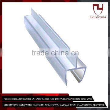 For 6 / 8 / 10 / 12 / 15 mm Glass Plastic Sliding Glass Door Seal At The Bottom