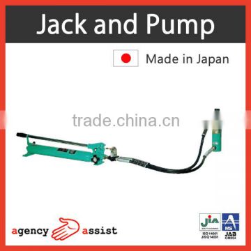 Japanese and Reliable oil hand pump jack and pump combinations for industrial use