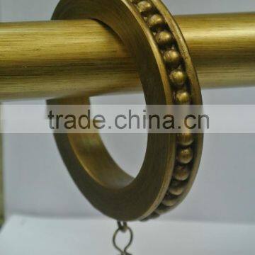 Home Fashions Beaded Ring W/Eyelet and Clip for Wood Rod;Curtain Hardware; Window Drapery Hardware;Curtain Accessory;Curtain Rod photo-6