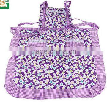 China Apron Factory Cotton Ladies Kitchen Apron Sexy Apron Patterns