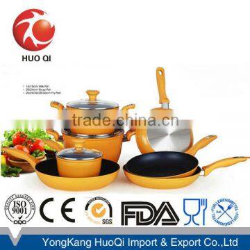 HQ High quality aluminium non-stick frying pan set